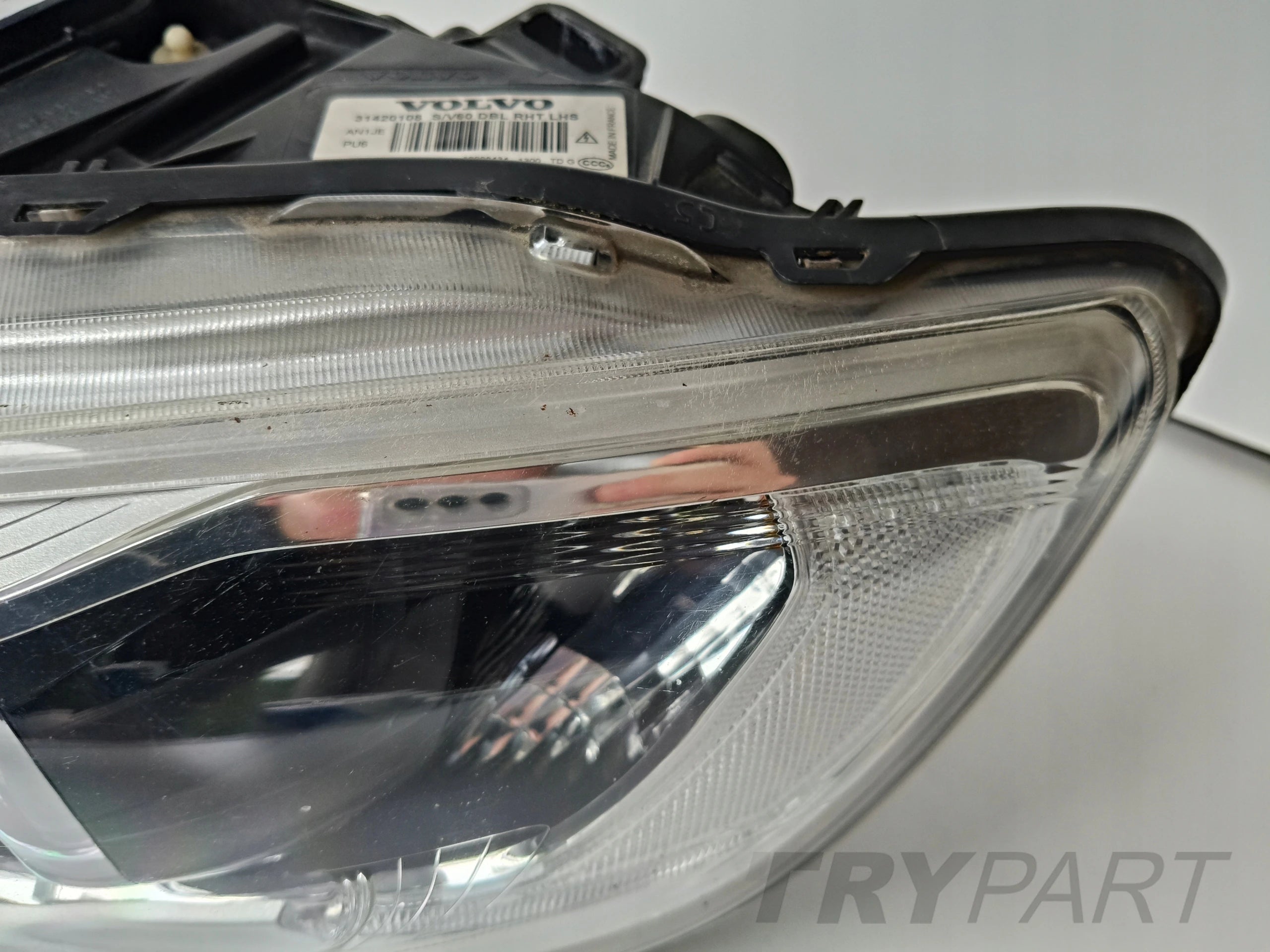 LEFT HEADLIGHT VOLVO V60 S60 13- FACELIFT XENON CORNERING