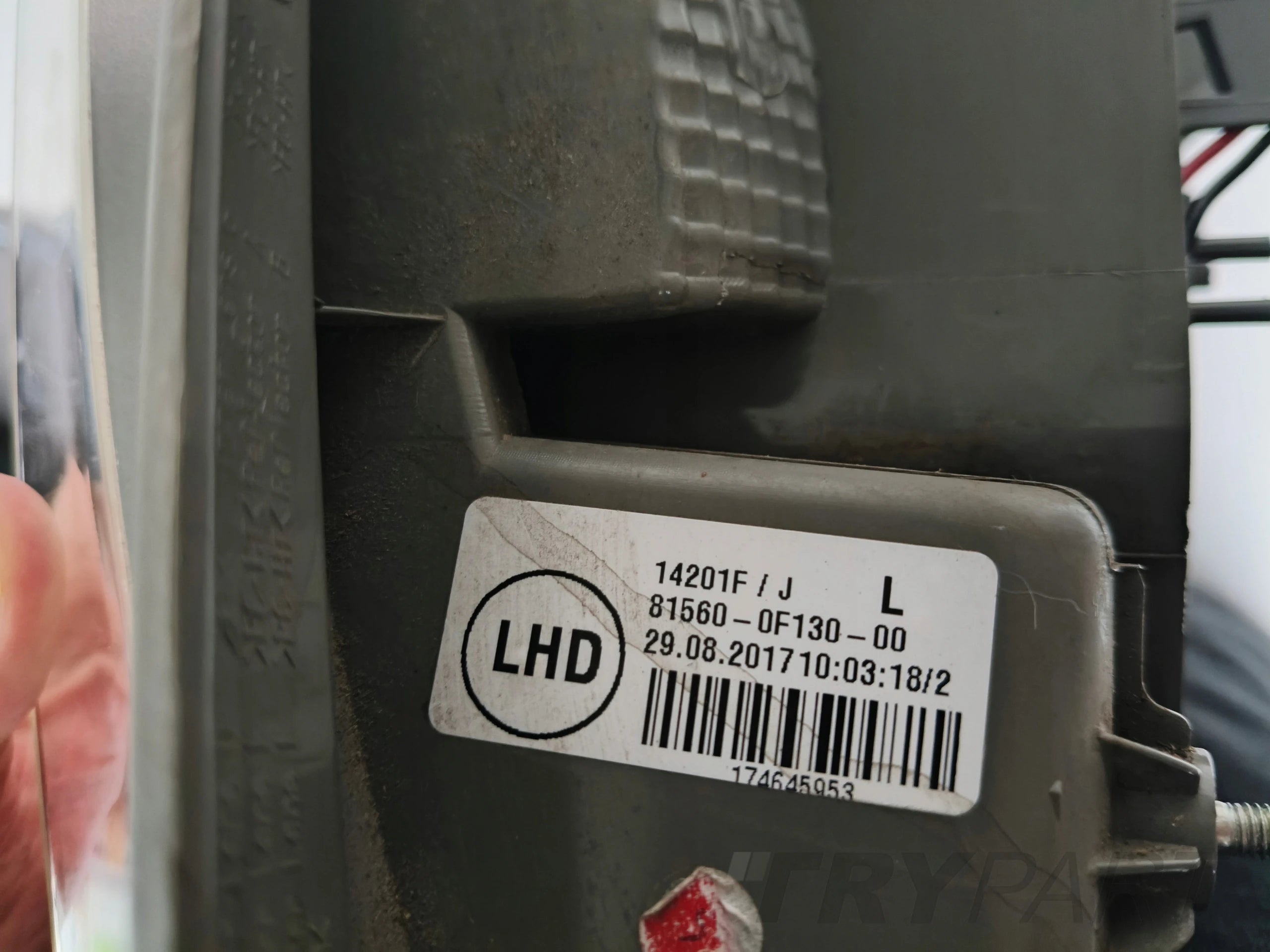 LEFT REAR LIGHT TOYOTA VERSO LIFT