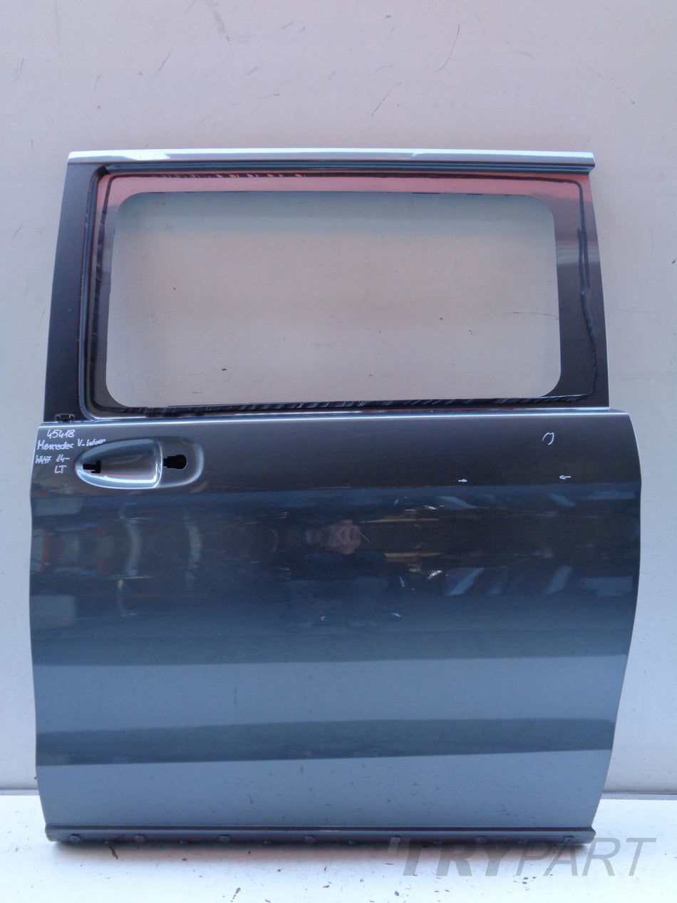 LEFT REAR SLIDING DOOR MERCEDES V-CLASS W447 14- NO. 45418