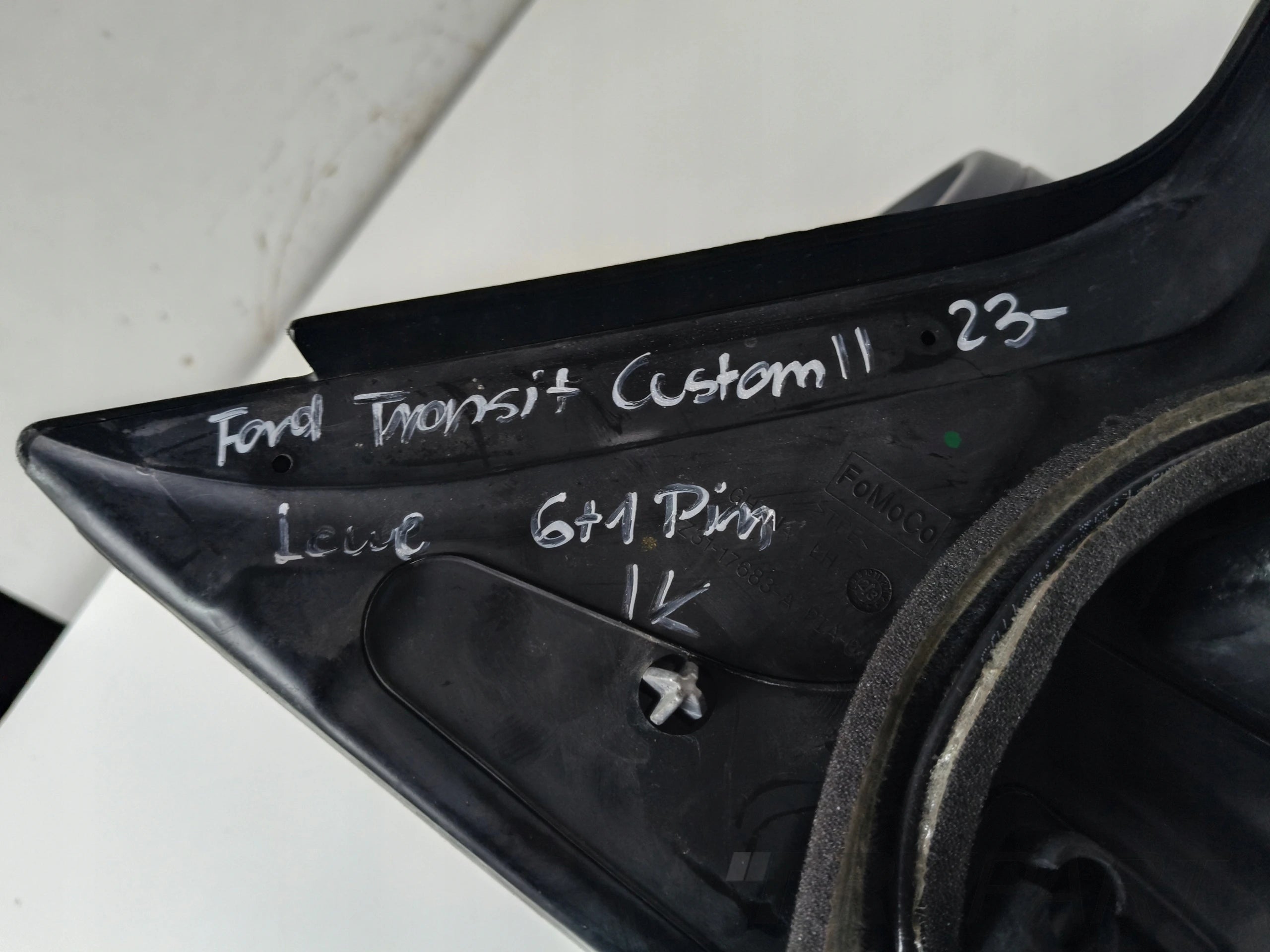 LEFT SIDE MIRROR FOR FORD TRANSIT CUSTOM II 23- 7 PIN 6+1
