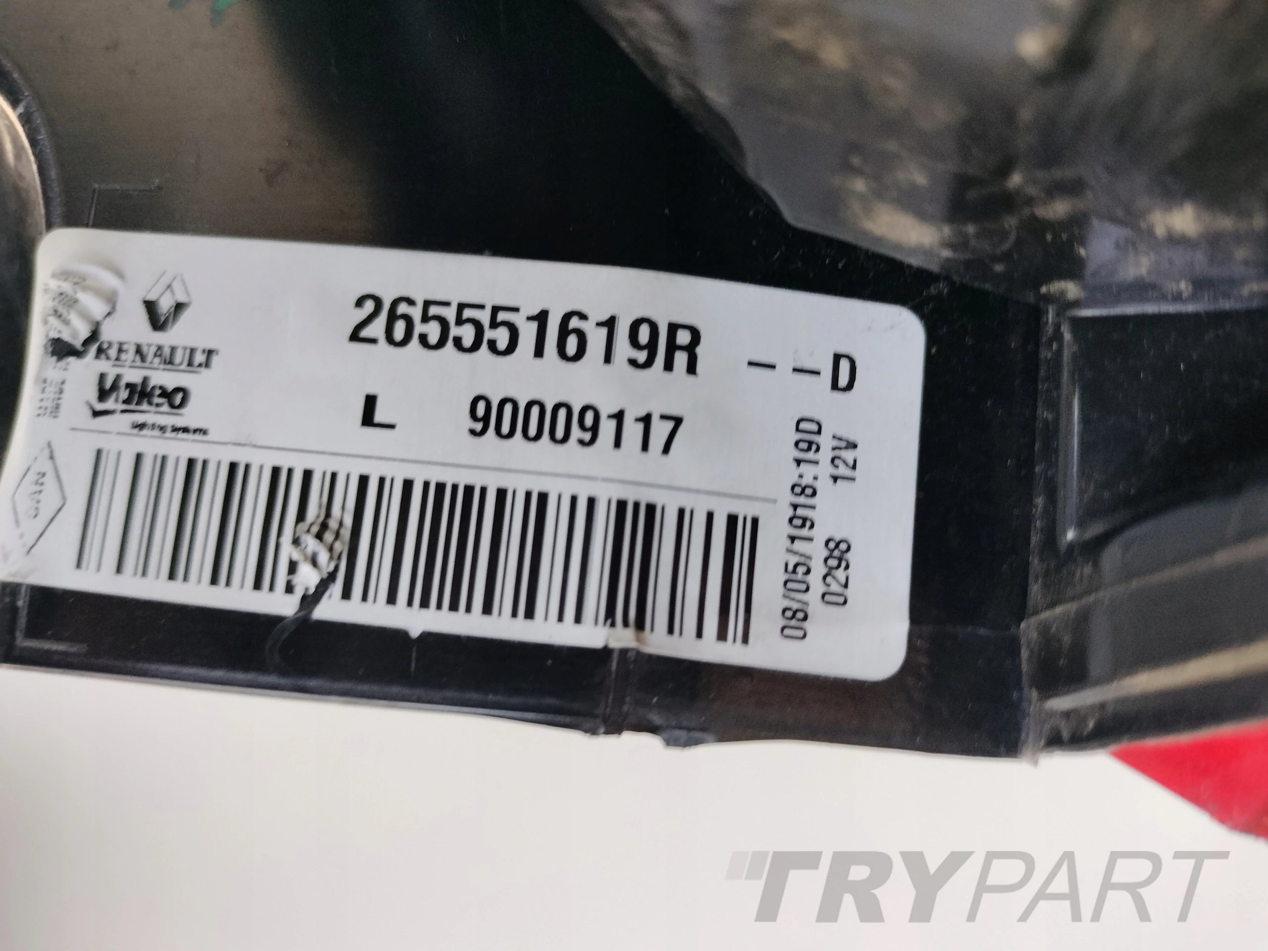 LEFT TAIL LIGHT DACIA DOKKER 12-