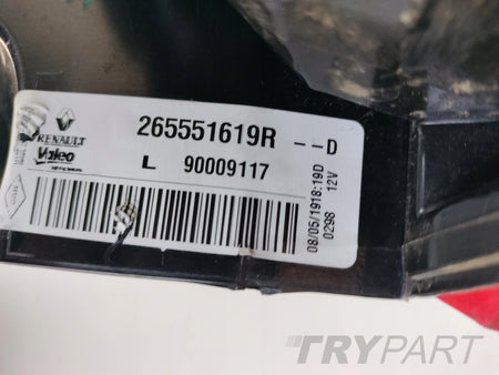 LEFT TAIL LIGHT DACIA DOKKER 12-