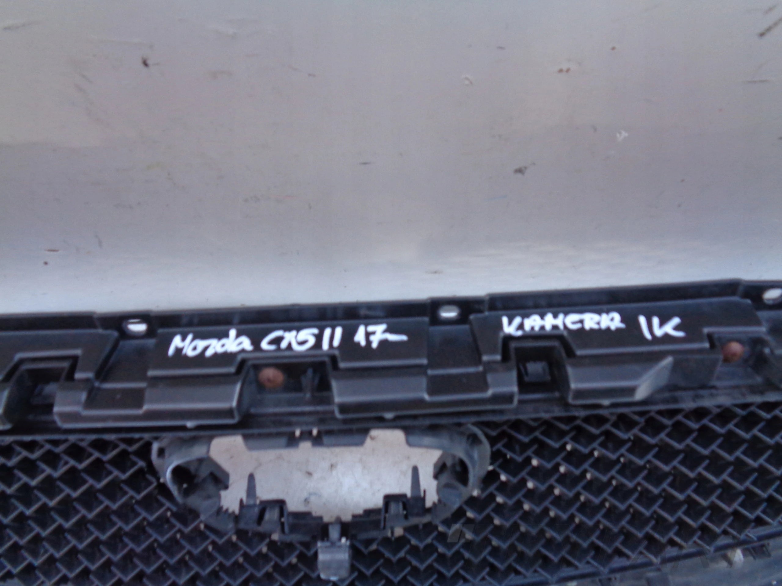 MAZDA CX5 II 17- Radiator Grille Cover with Camera Hole