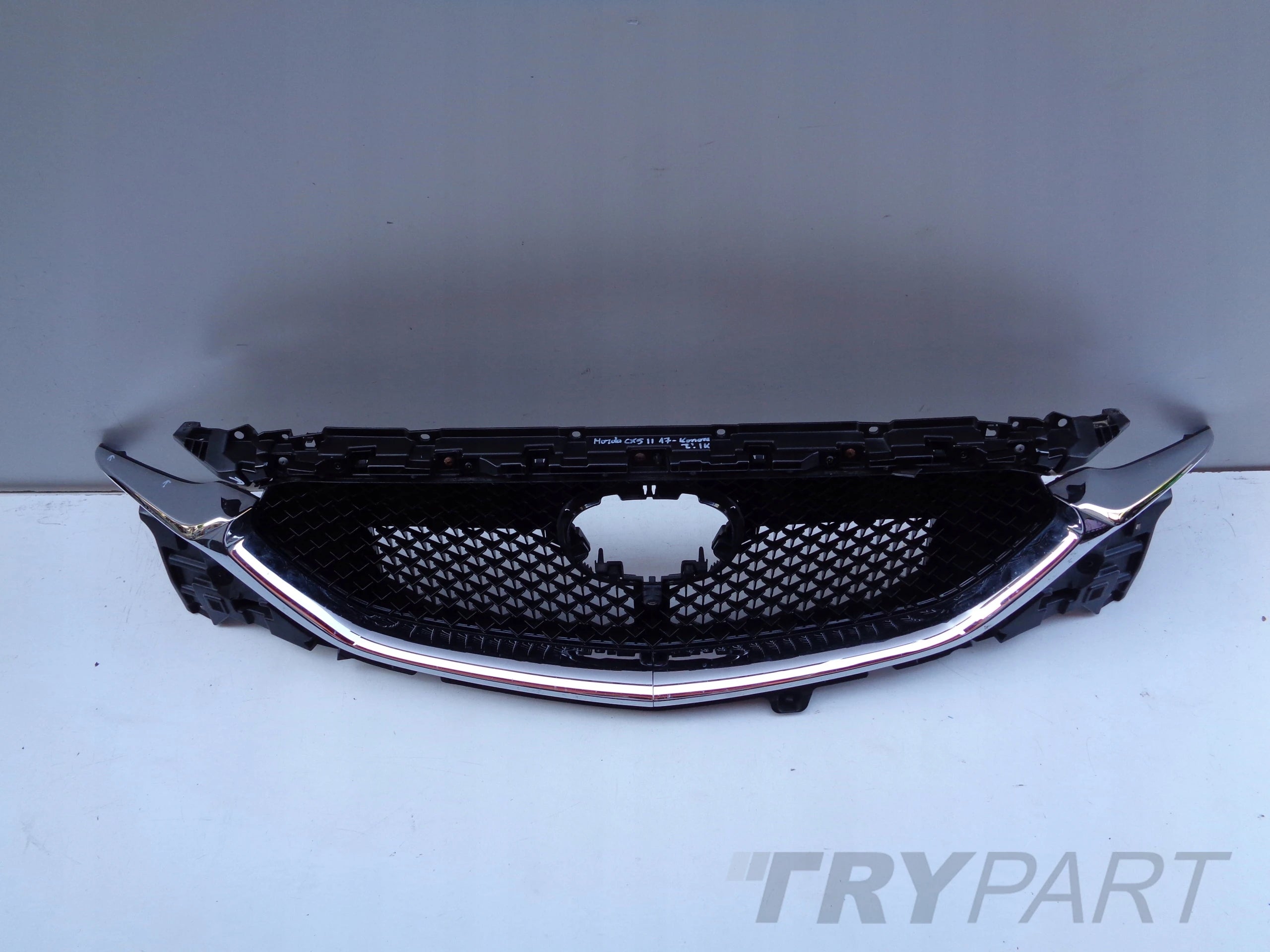 MAZDA CX5 II 17- Radiator Grille Cover with Camera Hole
