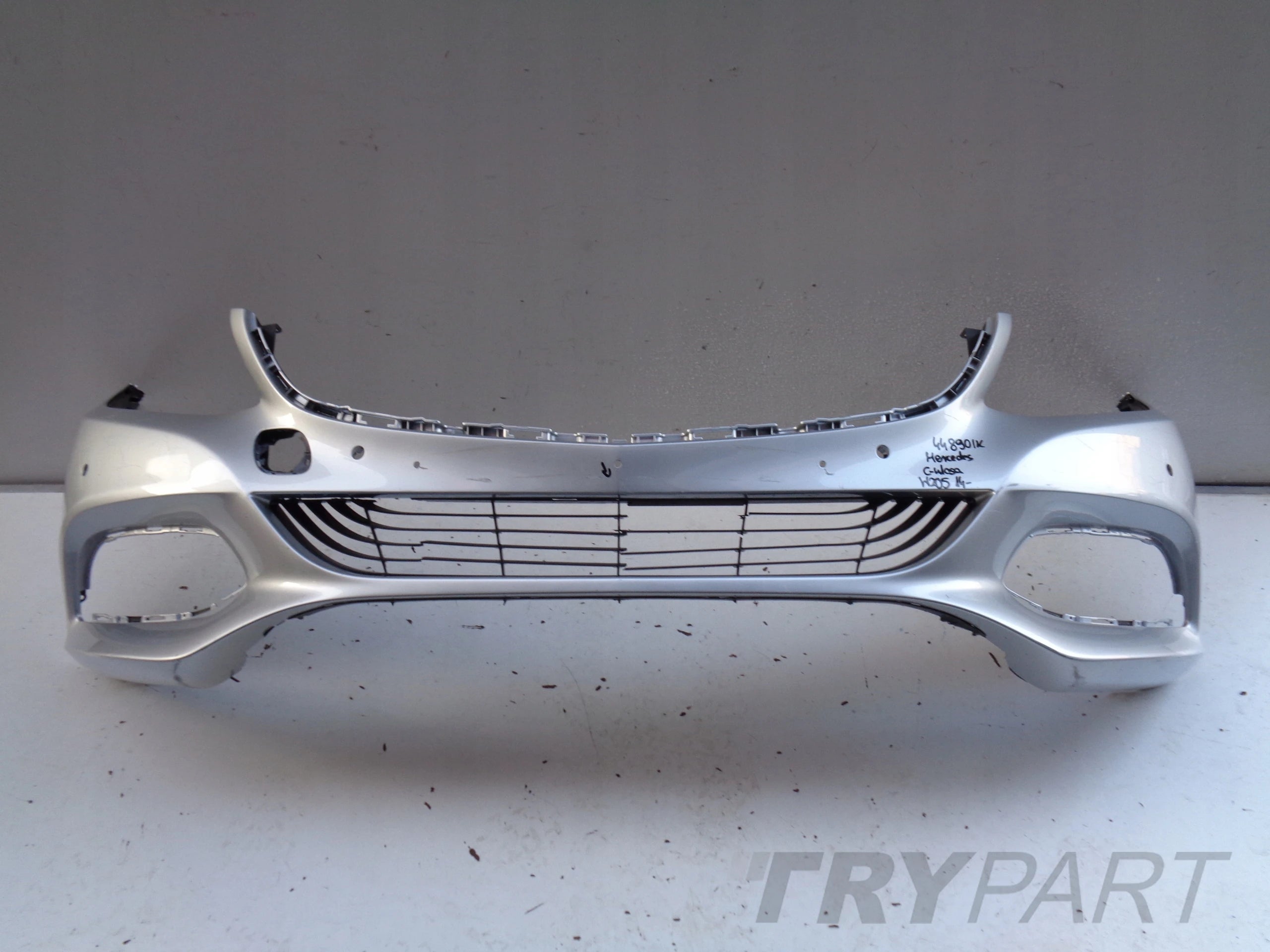 MERCEDES C-CLASS W205 14- EXCLUSIVE FRONT BUMPER NO. 44890