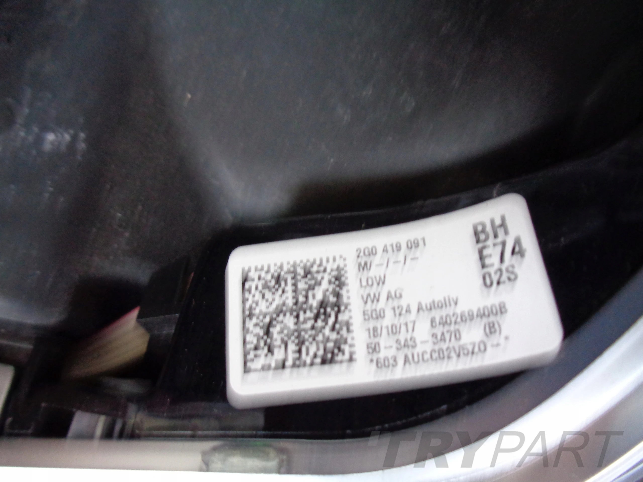 MULTIFUNCTION STEERING WHEEL VW POLO 2G 2G0 17- 2Q0419091