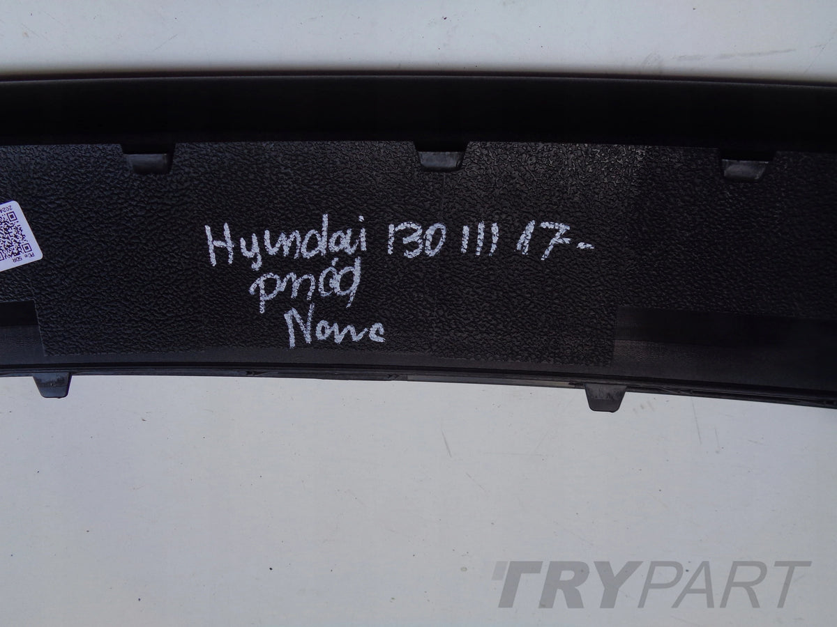 NEW FRONT BUMPER LIP SPOILER HYUNDAI I30 III 17-