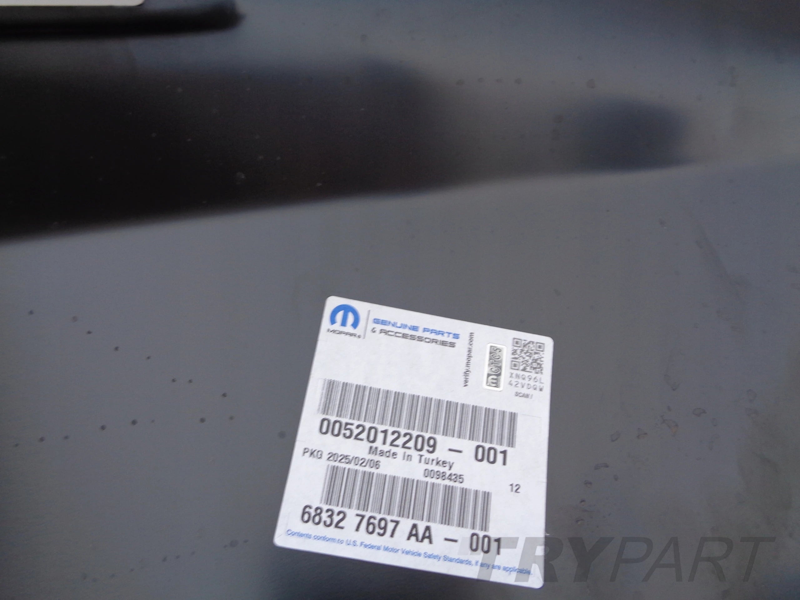 NEW FRONT RIGHT FENDER FOR FIAT TIPO 16- NR 47266