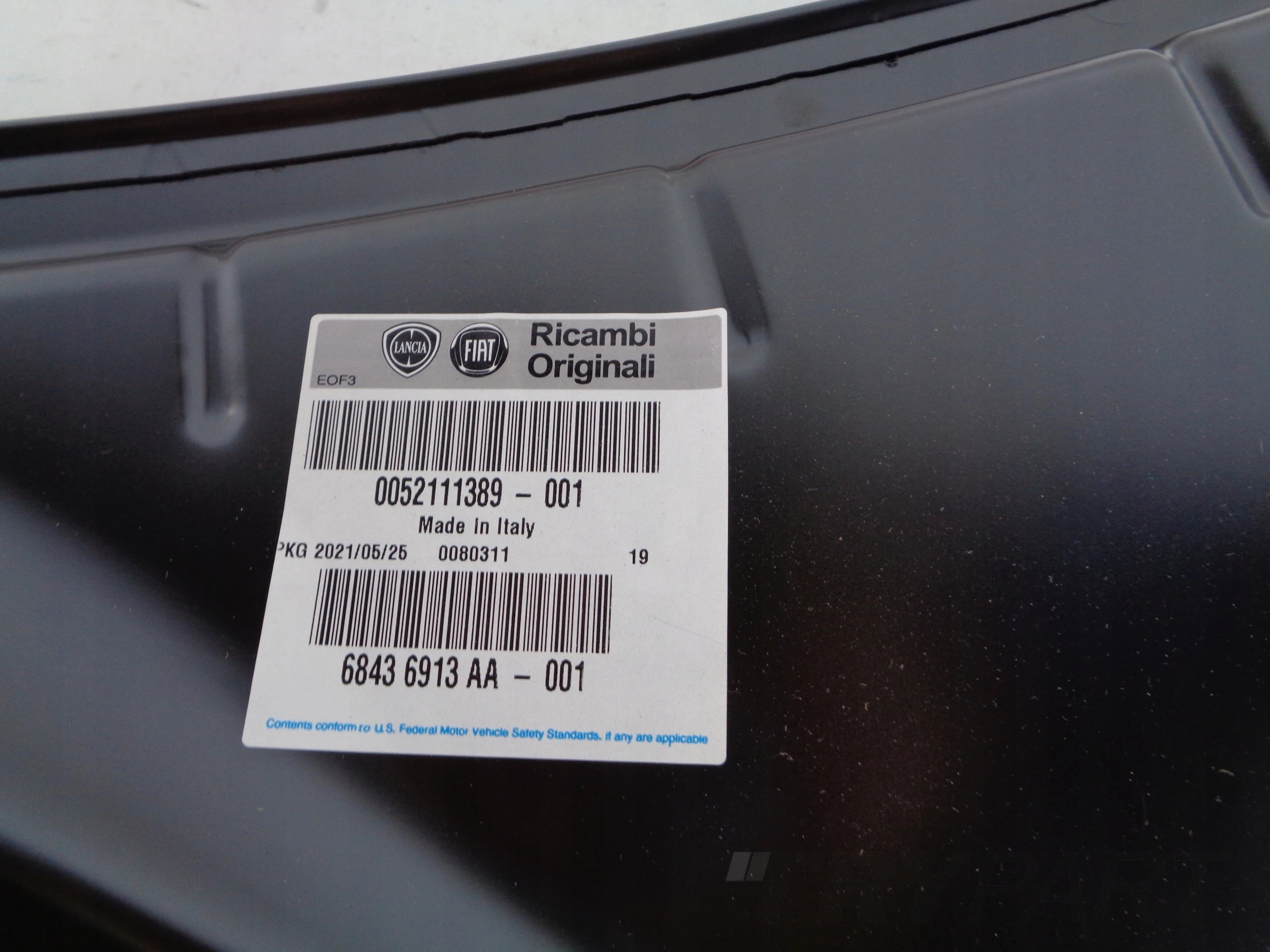 NEW HOOD ENGINE COVER FIAT 500X 14- NO. 42412