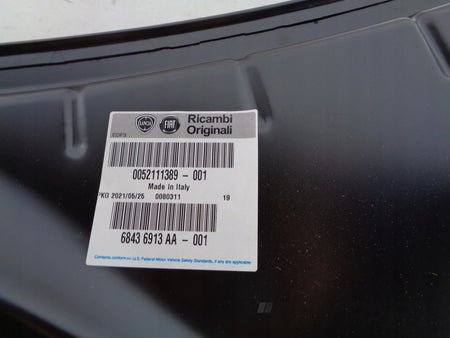 NEW HOOD ENGINE COVER FIAT 500X 14- NO. 42412