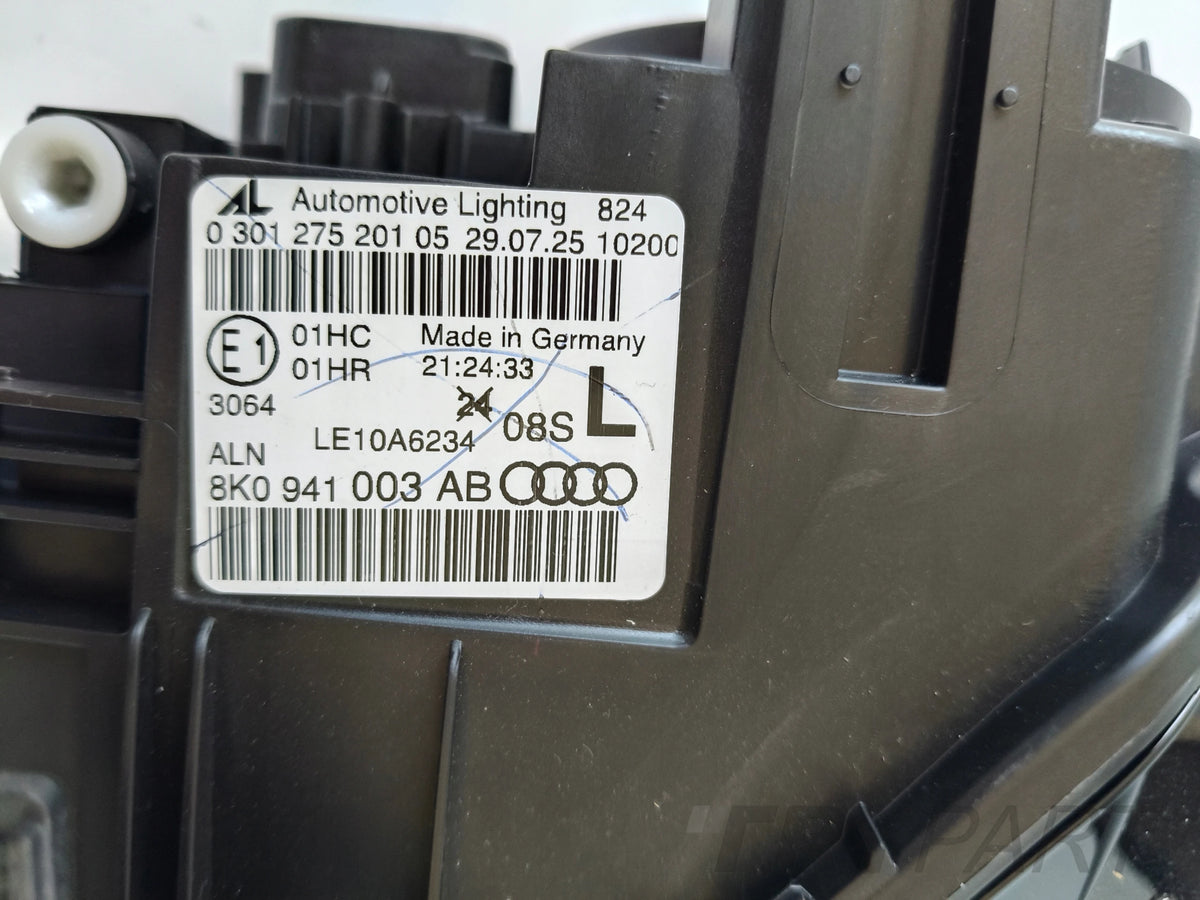 NEW LEFT HEADLIGHT AUDI A4 B8 8K 8K0 11-15 FACELIFT