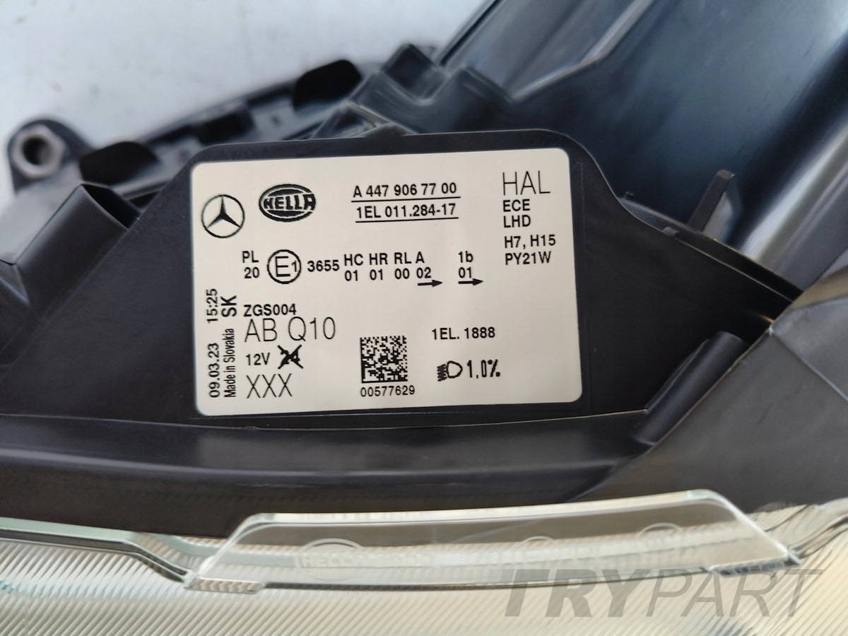 NEW LEFT HEADLIGHT LAMP MERCEDES VITO W447 14-