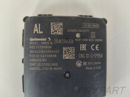 NISSAN BLIND SPOT RADAR SENSOR 284K1-HV00A