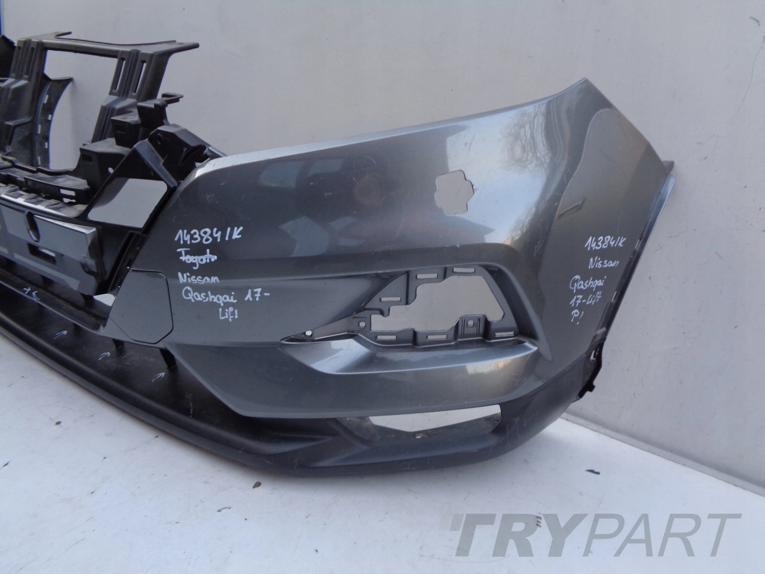 NISSAN QASHQAI 17- LIFT FRONT BUMPER NO. 14384