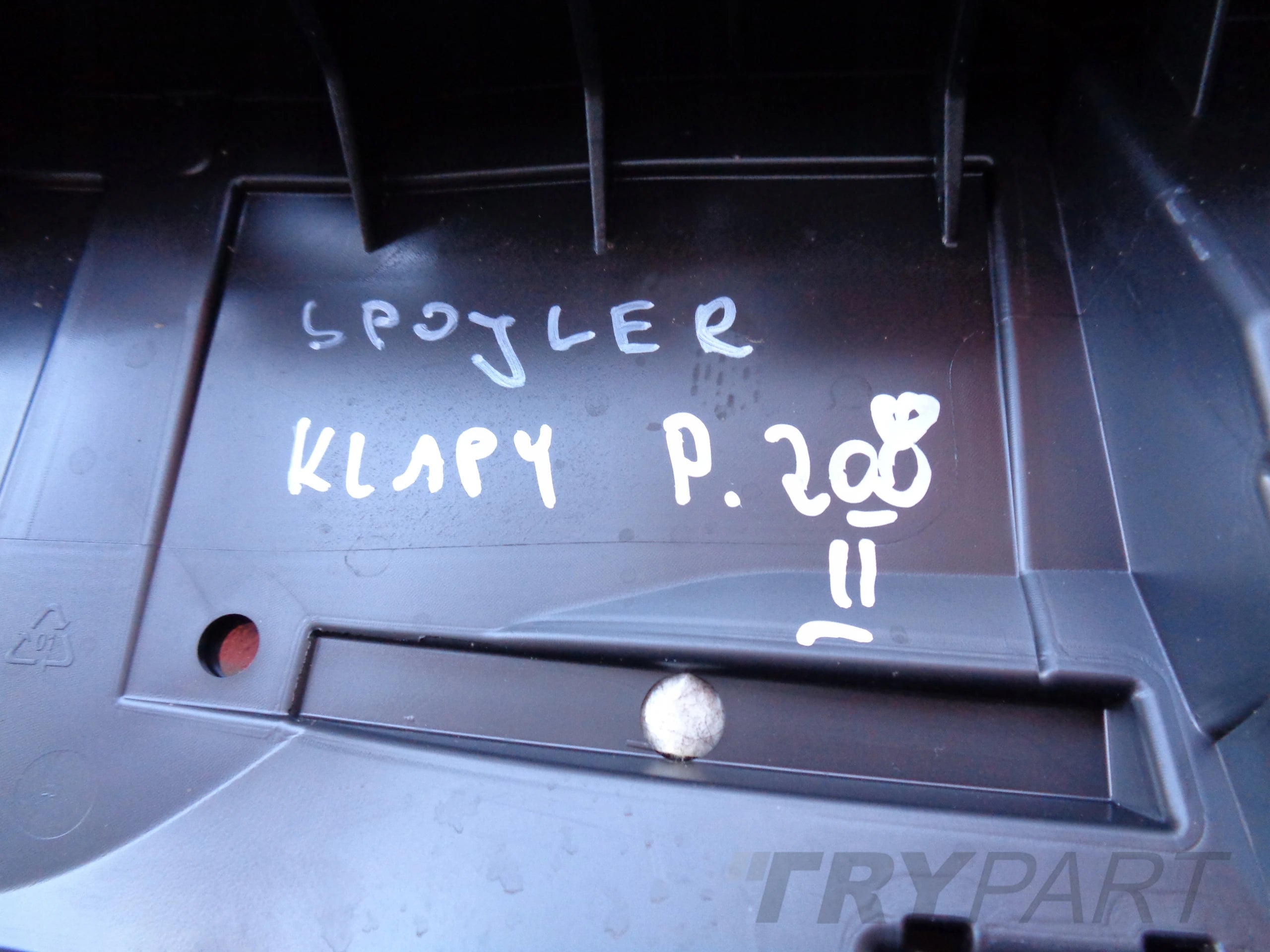 PEUGEOT 208 II 19- Tailgate Spoiler