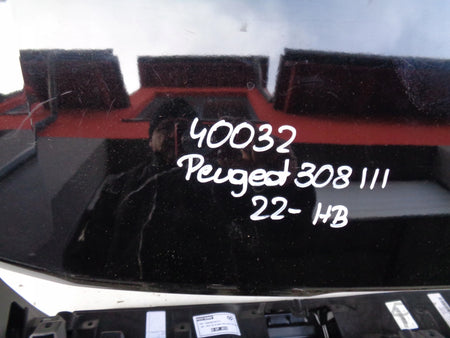 PEUGEOT 308 III 22- HB T10 Rear Tailgate No. 40032