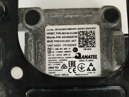 RADAR DISTRONIC ACC SENSOR HYUNDAI 99110-CL500