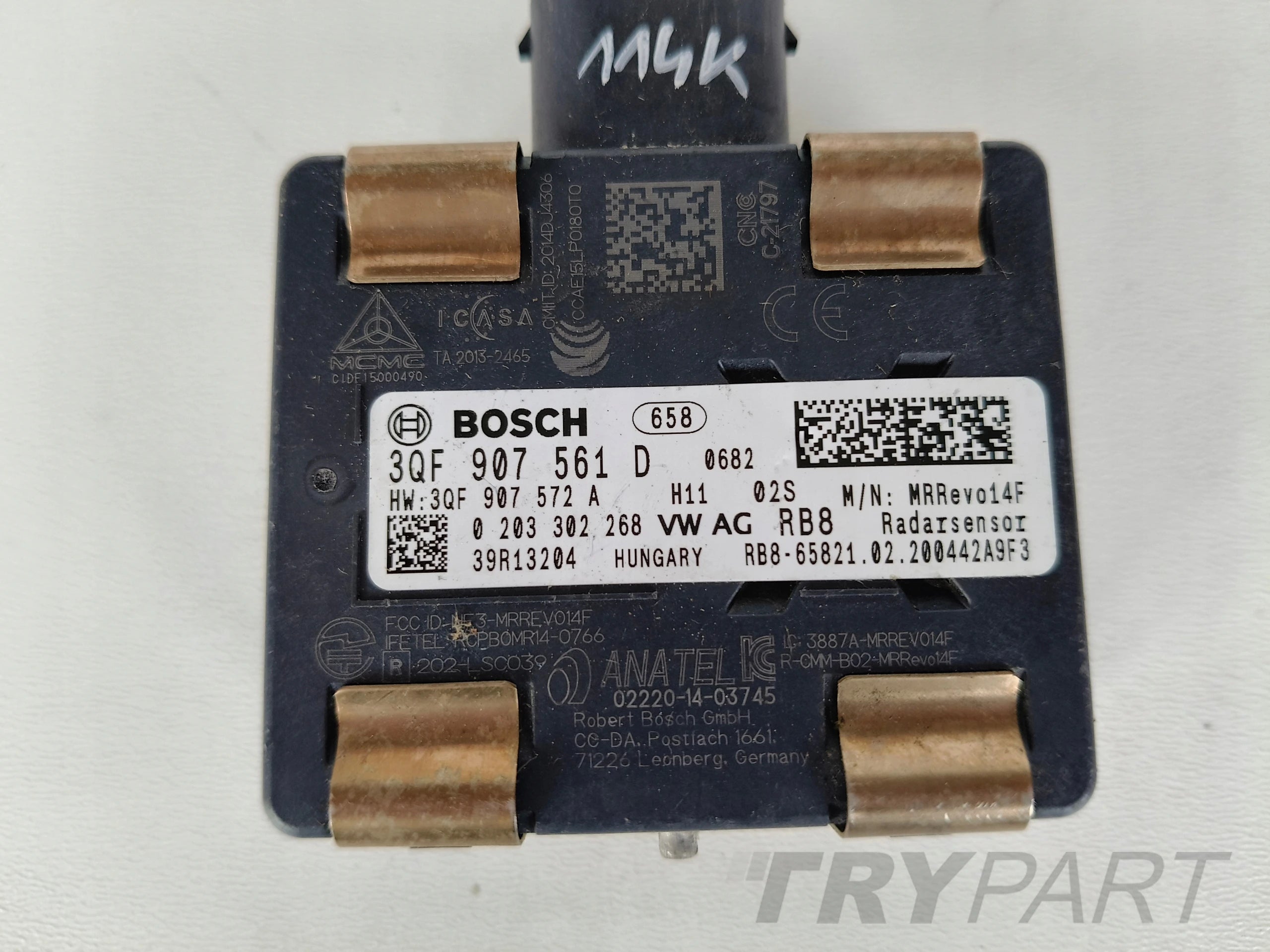 RADAR DISTRONIC ACC VW AUDI SEAT 3QF907561D