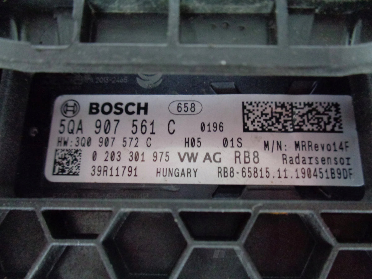 RADAR DISTRONIC ACC VW SEAT SKODA 5QA907561C
