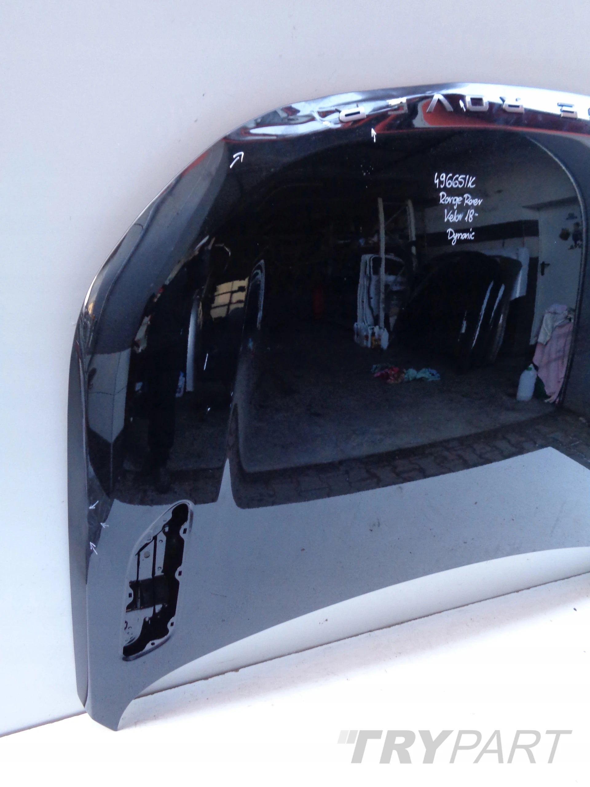 RANGE ROVER VELAR 18- DYNAMIC ENGINE HOOD COVER NO. 49665