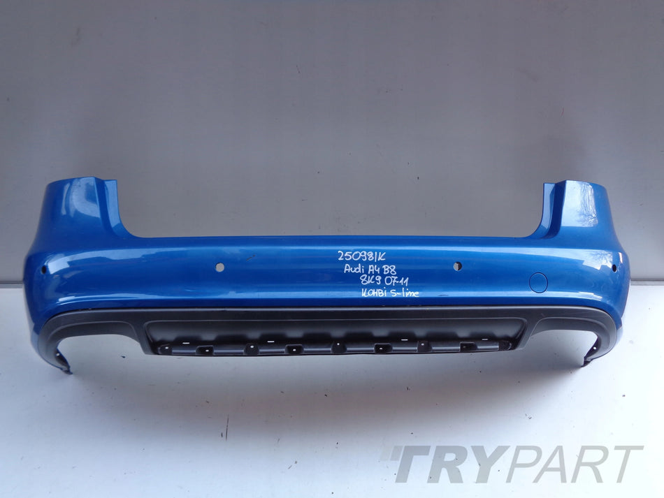 REAR BUMPER AUDI A4 S4 B8 8K 07-11 ESTATE S-LINE NO. 25098