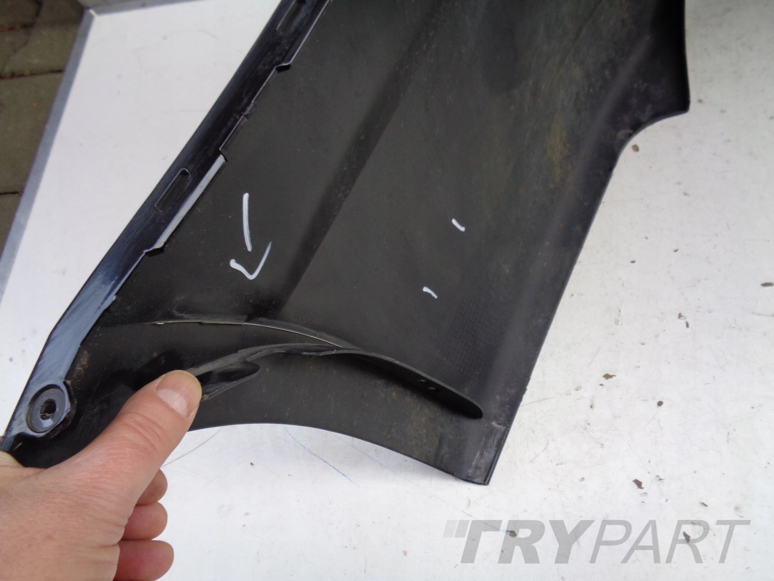 REAR BUMPER AUDI A5 8W6 16- COUPE NO. 44101