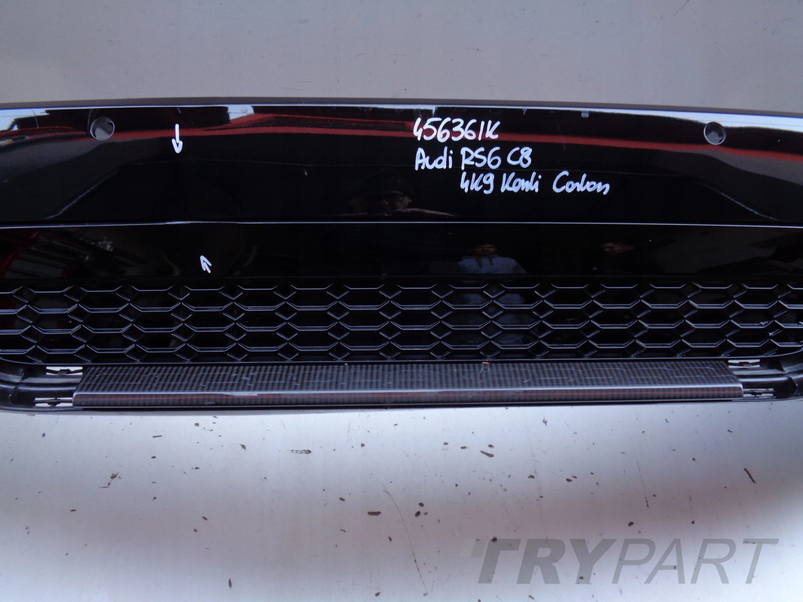 REAR BUMPER AUDI RS6 C8 4K 4K0 CARBON NO. 45636