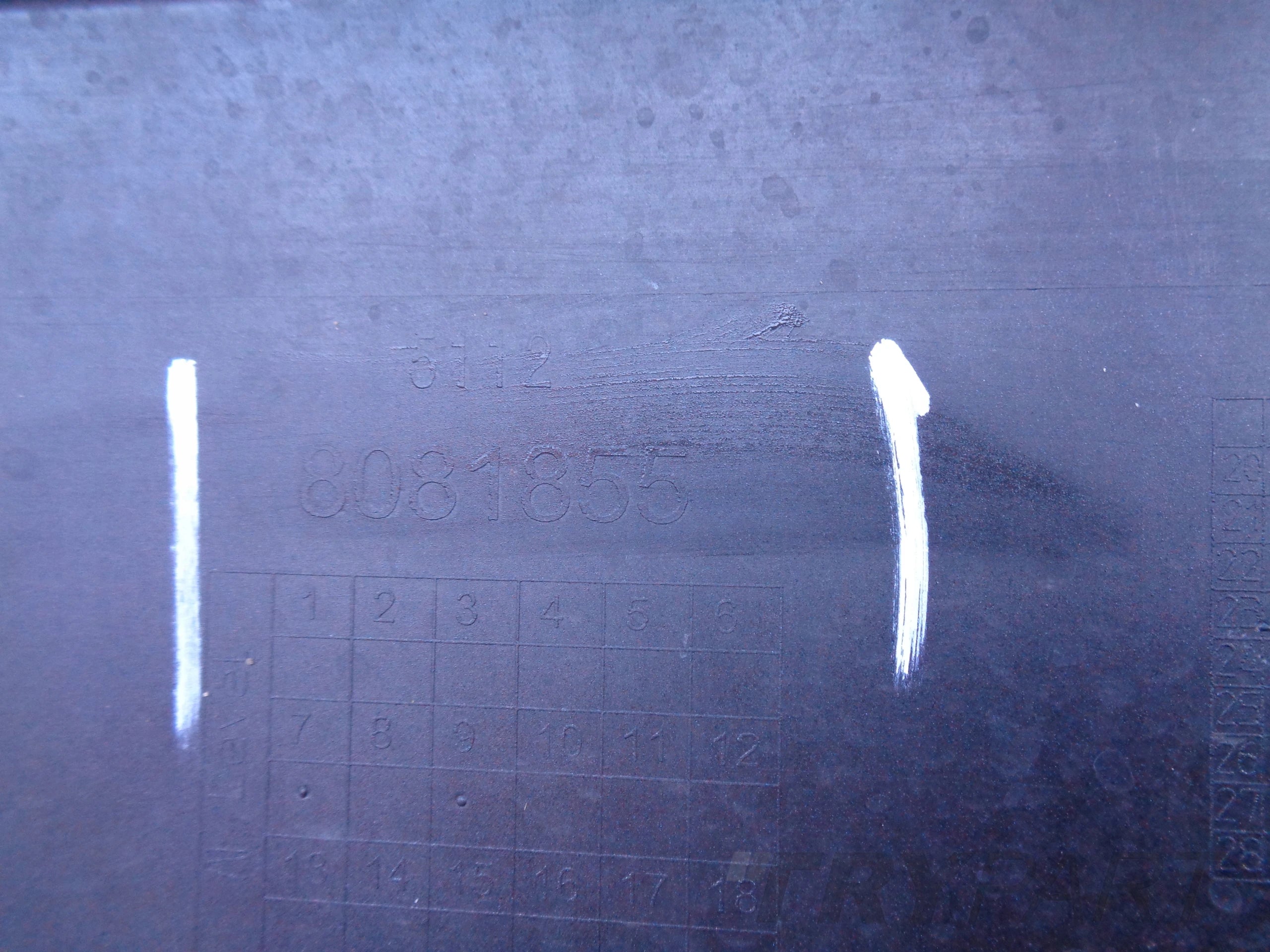 REAR BUMPER BMW X3 G01 FACELIFT M-PACKAGE NO. 45921