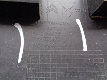 REAR BUMPER CITROEN DS9 NO. 47534
