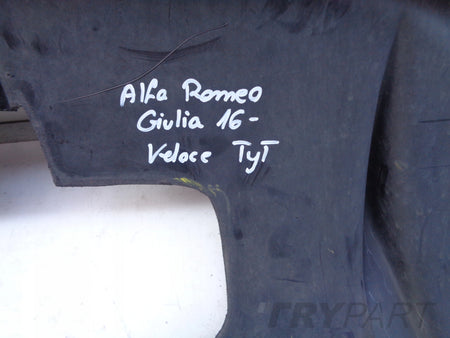 REAR BUMPER DIFFUSER ALFA ROMEO GIULIA VELOCE