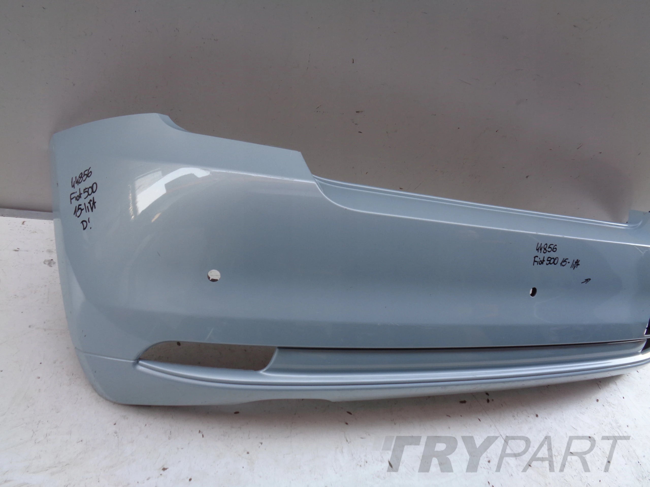 REAR BUMPER FIAT 500 15- FACELIFT NO 44856