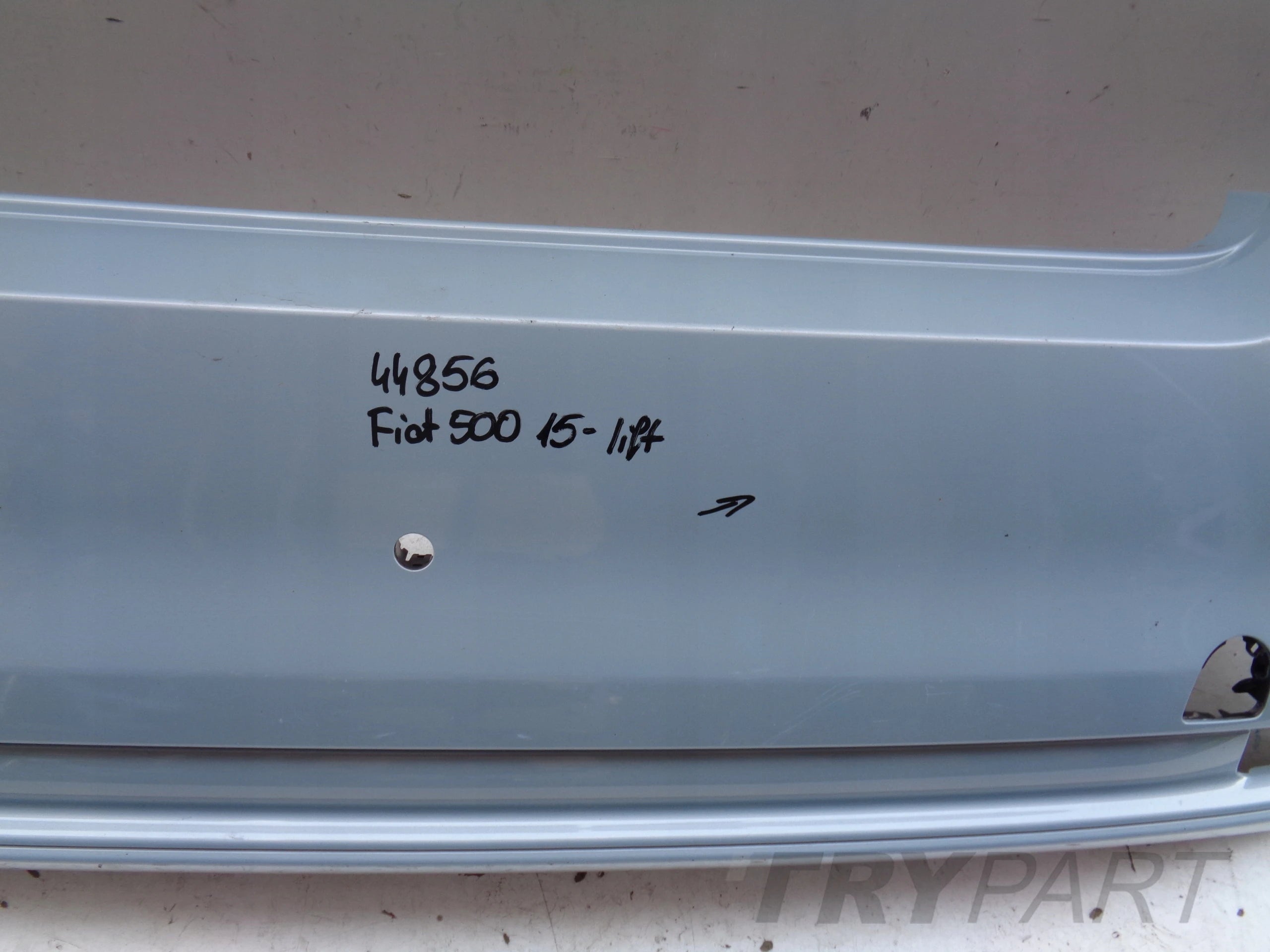 REAR BUMPER FIAT 500 15- FACELIFT NO 44856