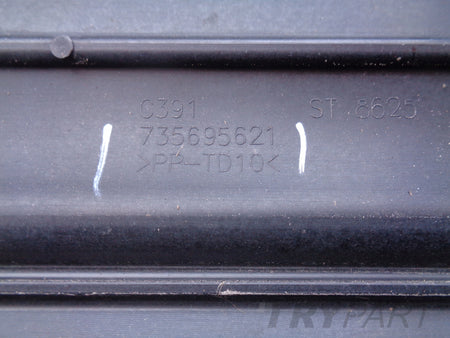 REAR BUMPER FIAT 500 15- FACELIFT NO 44856