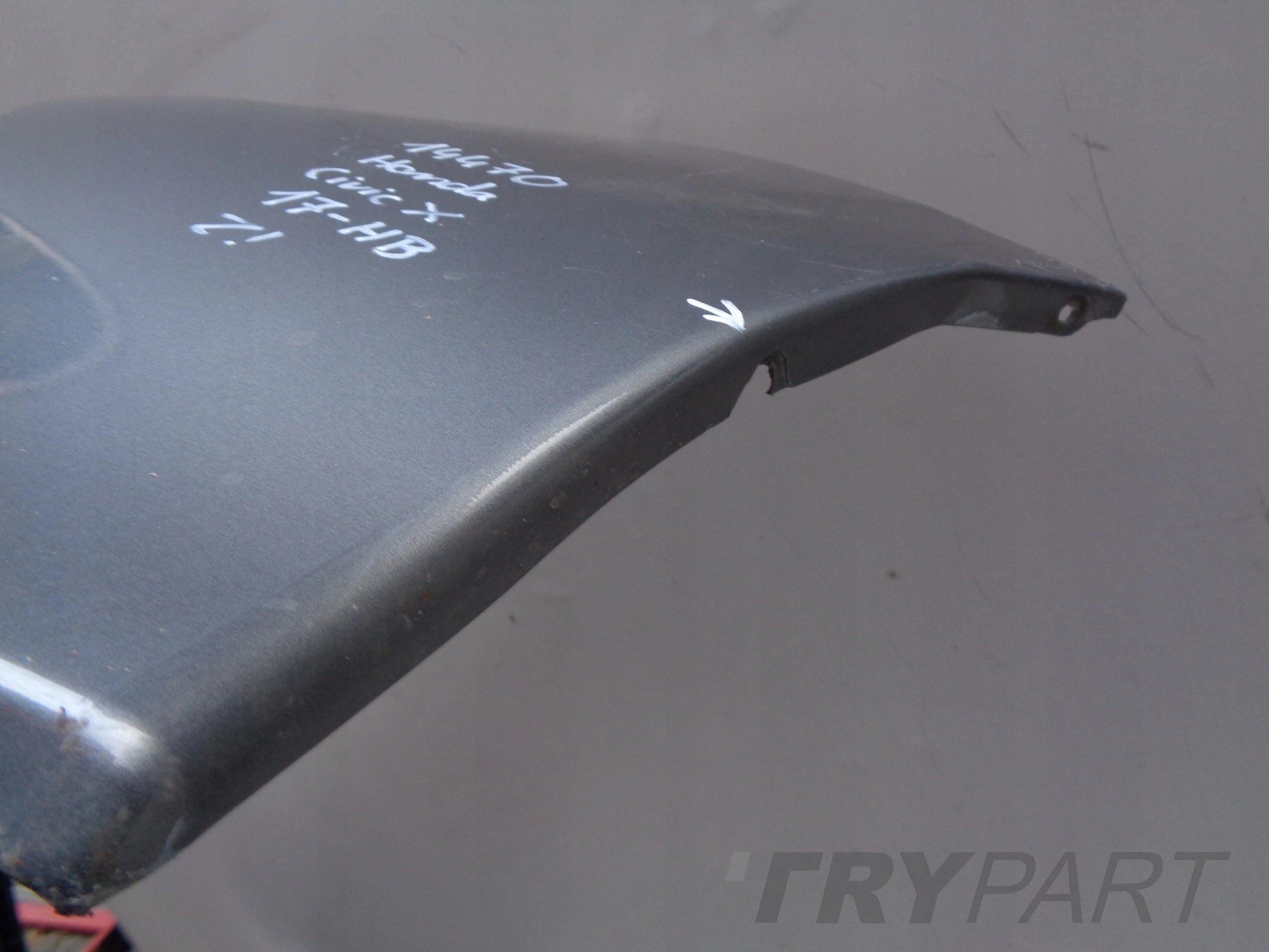 REAR BUMPER HONDA CIVIC X 17- HB NO. 14470