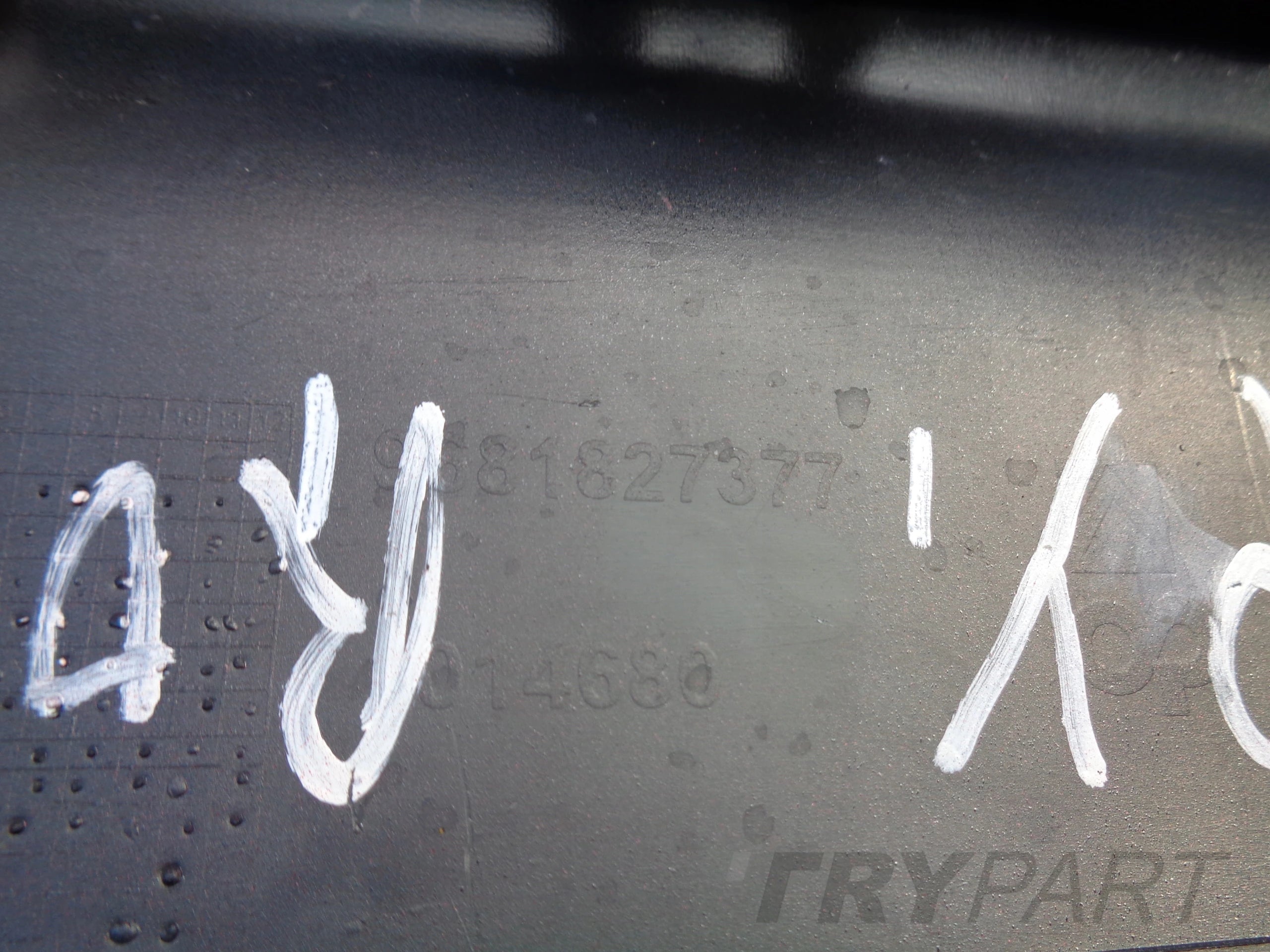 REAR BUMPER LIP CITROEN C3 PICASSO 08-