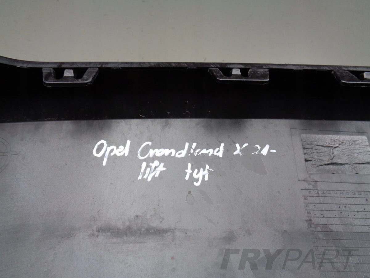 REAR BUMPER LIP TRIM SPOILER OPEL GRANDLAND X 21- FACELIFT