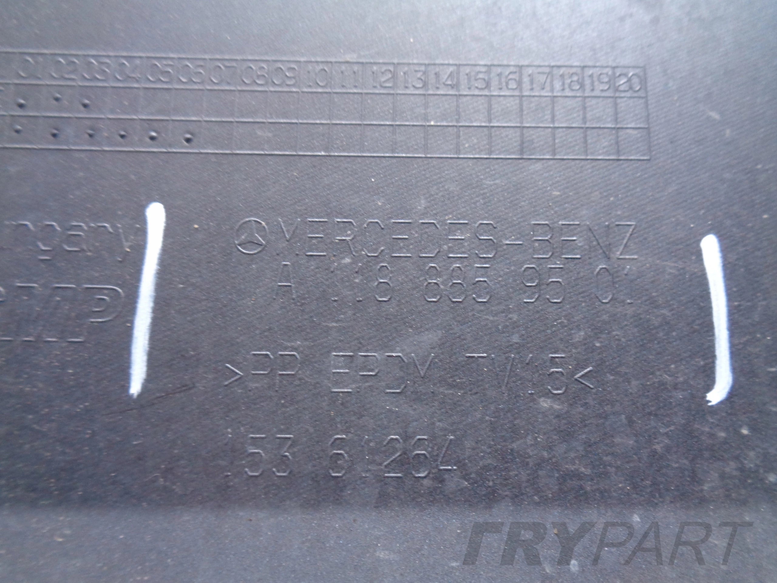 REAR BUMPER MERCEDES CLA W118 18- AMG NO. 38514