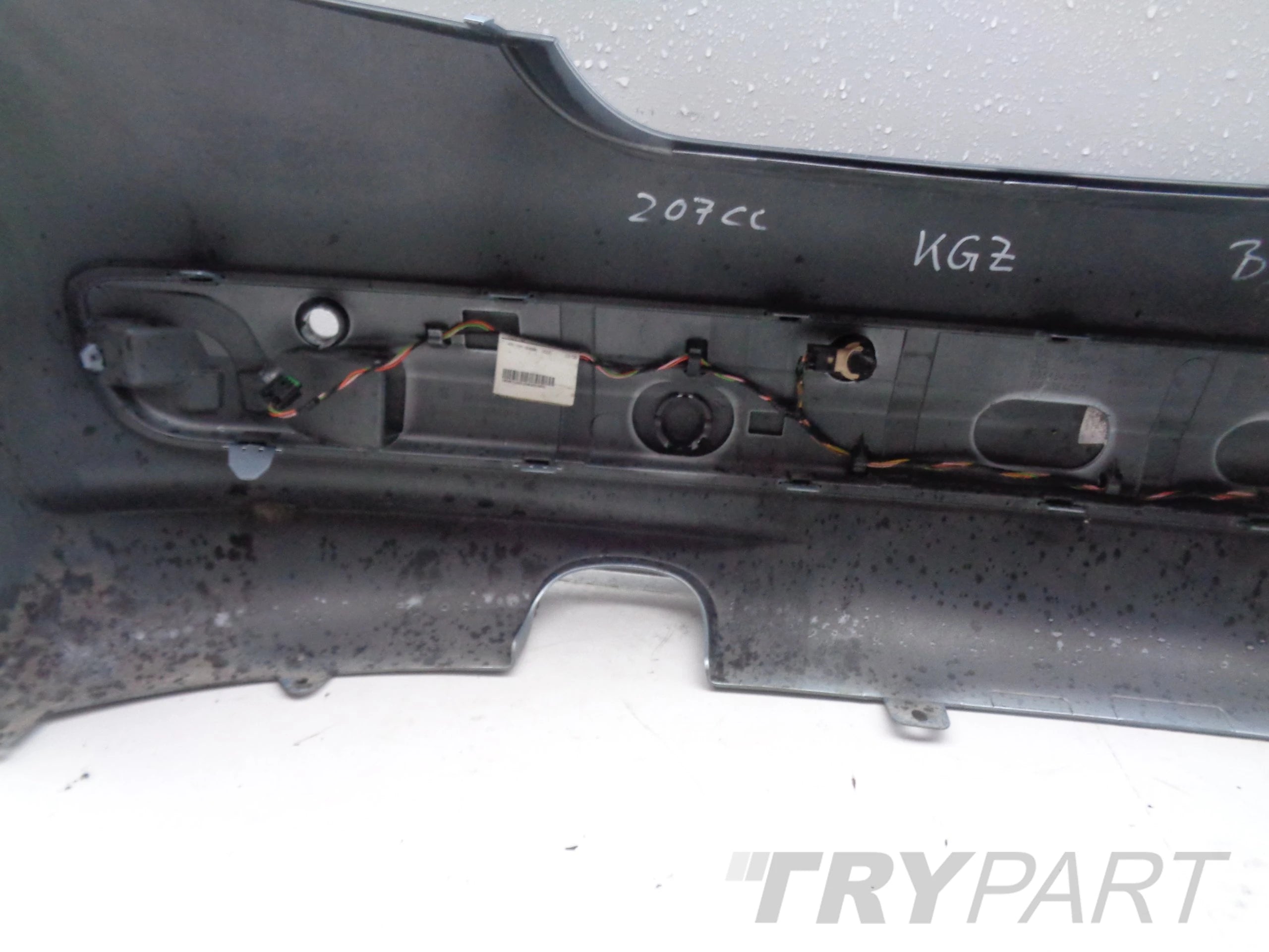 REAR BUMPER PEUGEOT 207 CABRIO NO. 11486