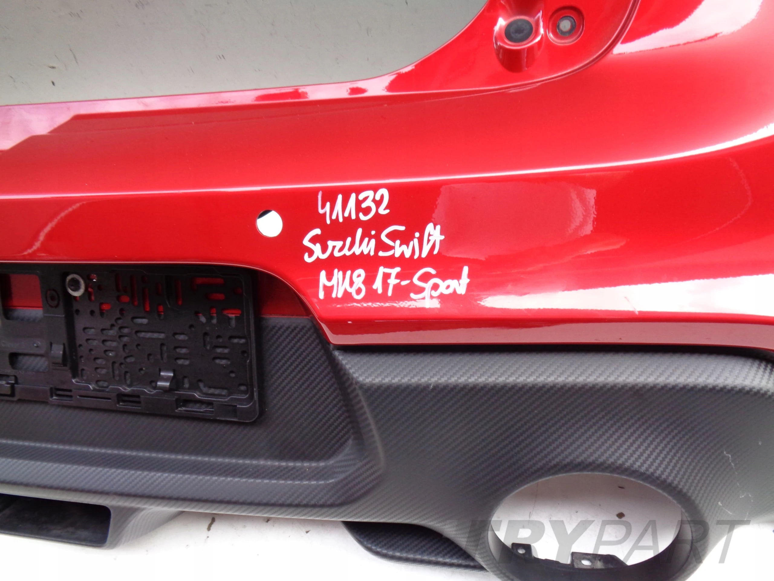 REAR BUMPER SUZUKI SWIFT MK8 17- SPORT NO. 41132