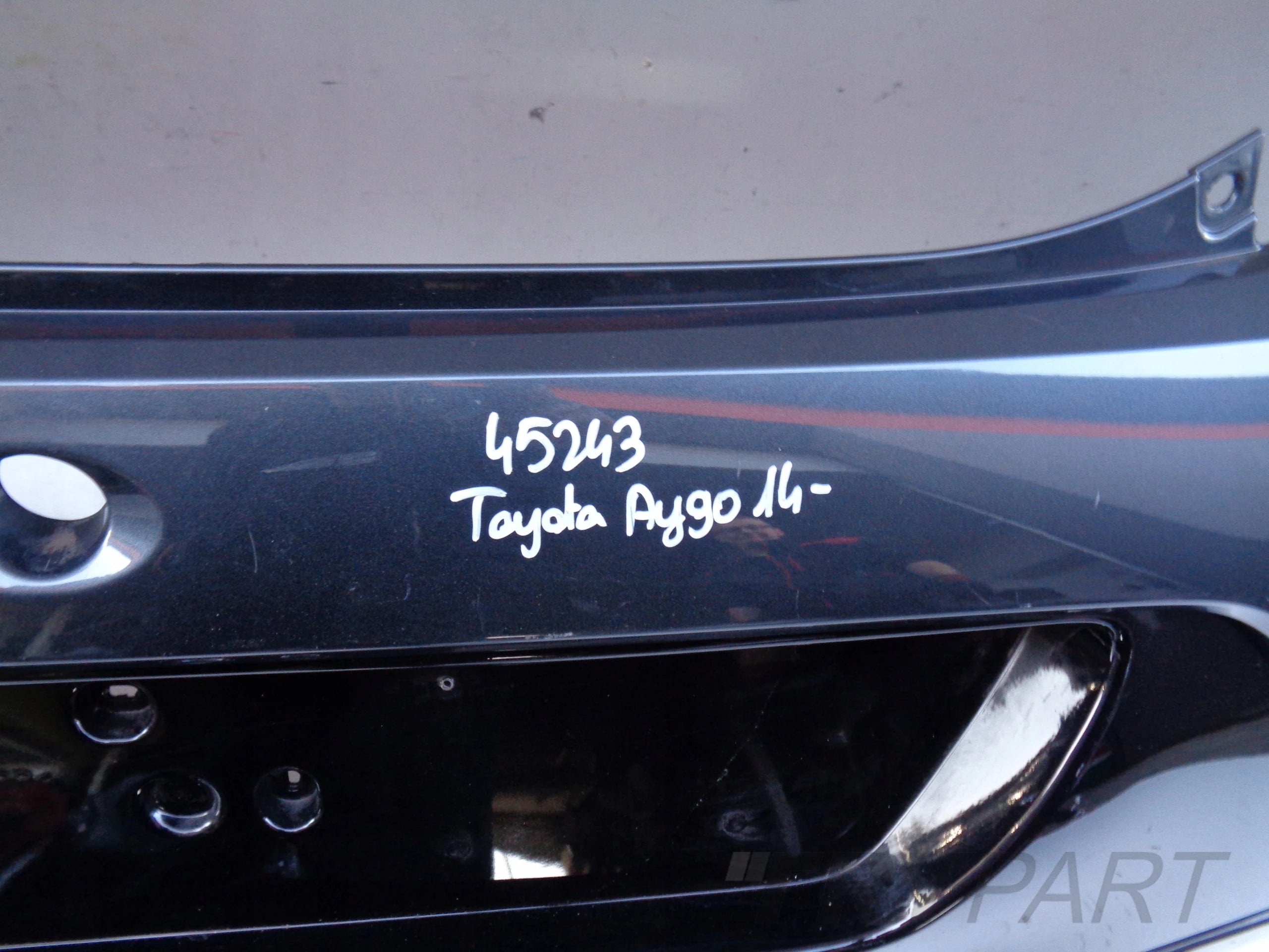 REAR BUMPER TOYOTA AYGO II 14- NR 45243