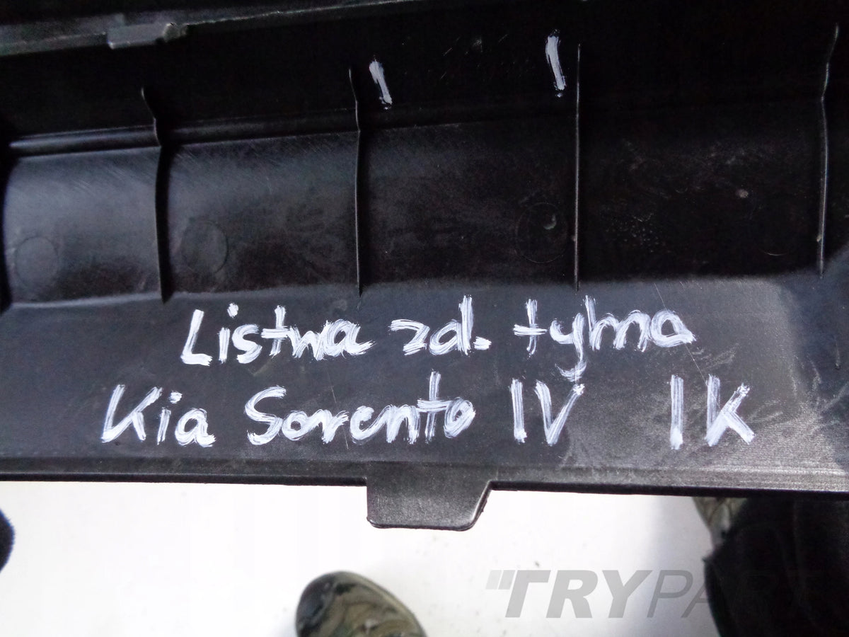 REAR BUMPER TRIM KIA SORENTO IV 20-