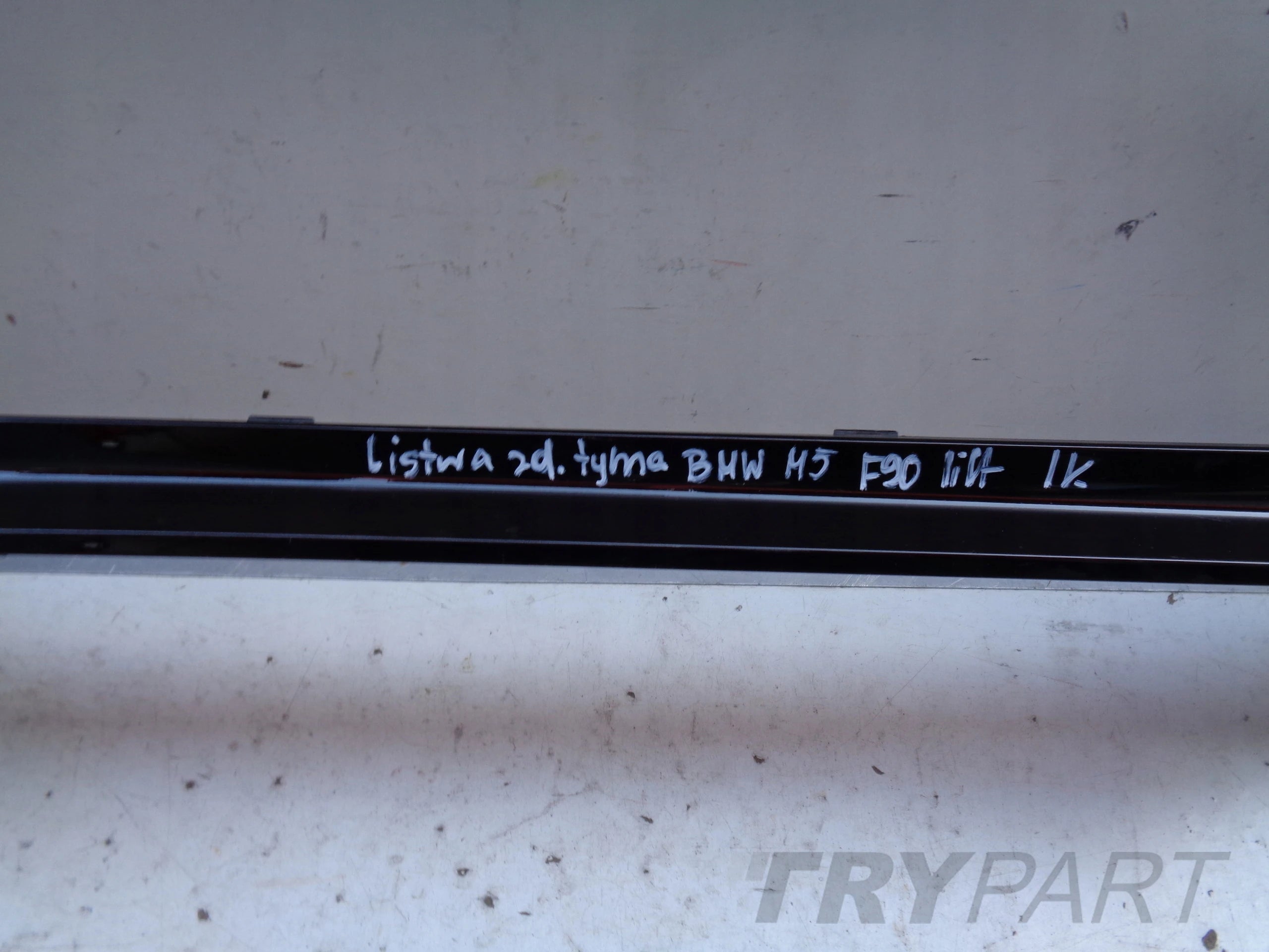 REAR BUMPER TRIM STRIP COVER BMW M5 F90 LIFT