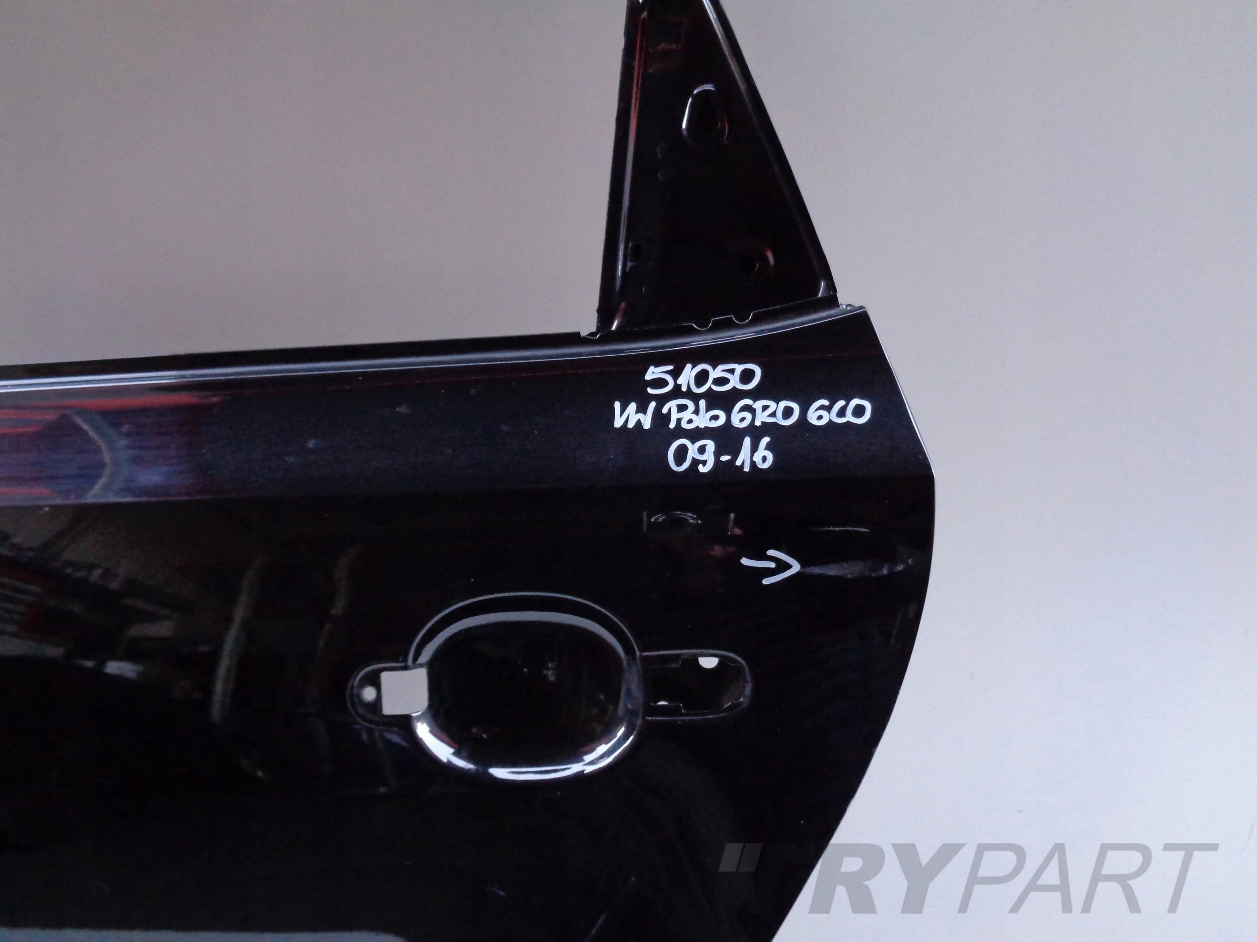 REAR LEFT DOOR VW POLO 6R 6R0 6C 6C0 09-16 NO. 51050