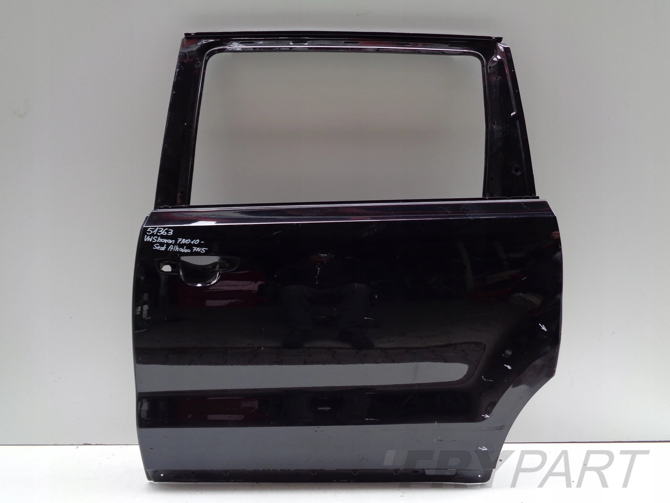 REAR LEFT SLIDING DOOR VW SHARAN SEAT ALHAMBRA 7N 7N0 7N5 10- NO. 51363