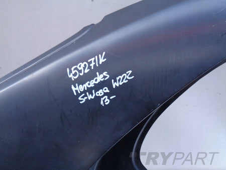 REAR RIGHT FENDER MERCEDES S-CLASS W222 13- NO. 45927
