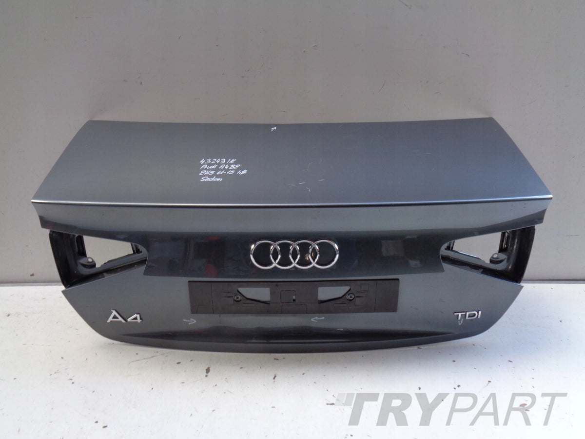 REAR TAILGATE AUDI A4 B8 8K 8K5 11-15 LIFT SEDAN NO 43243