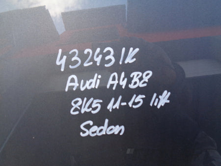 REAR TAILGATE AUDI A4 B8 8K 8K5 11-15 LIFT SEDAN NO 43243