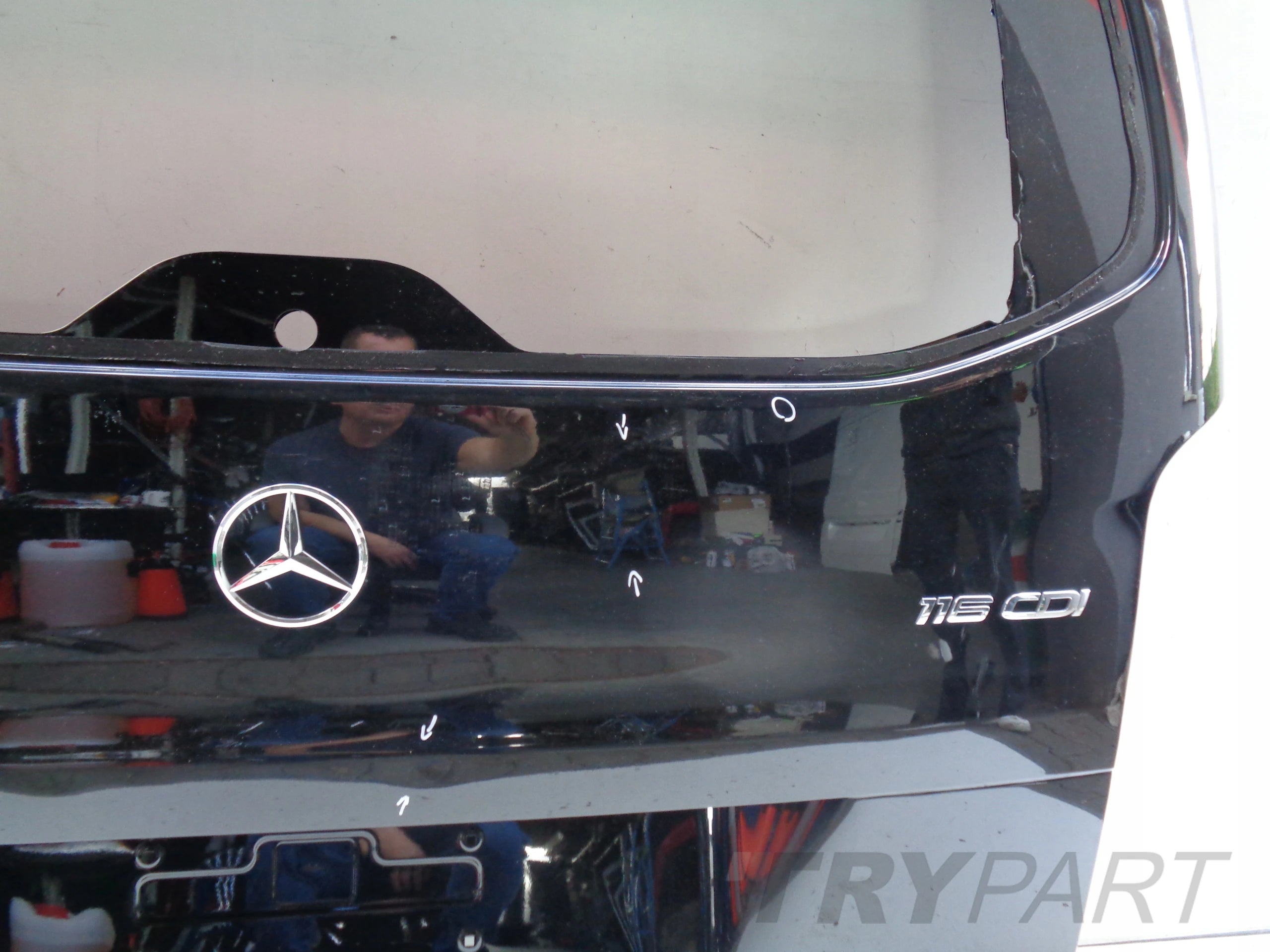 REAR TAILGATE MERCEDES VITO W447 14- NO. 42995