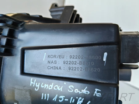RIGHT FOG LIGHT HYUNDAI GRAND SANTA FE III 15- FACELIFT LED DRL