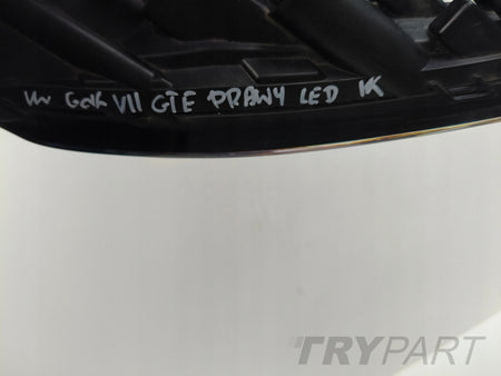 RIGHT FOG LIGHT VW GOLF VII 7 GTE 5G 5G0 5GE LED